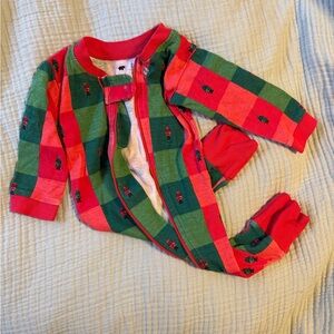 Monica + Andy organic Christmas nutcracker footsie